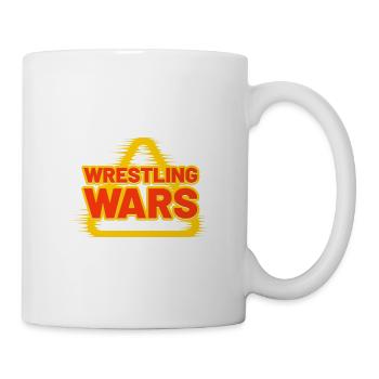 wrestling wars - Tasse - Weiß - Rechts