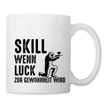 Paintball Airsoft - Tasse - Weiß - Rechts