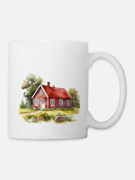 Schweden Schweden Skandinavien Reisen Wikinger - Tasse - Weiß