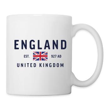 England Est 927 AD Classic - Tasse - Weiß - Rechts