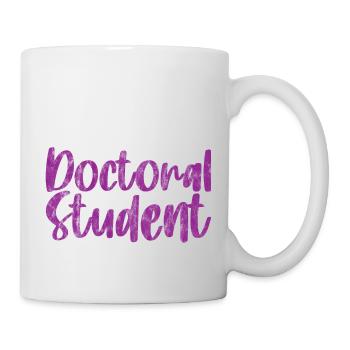 Sorry Can't Doctoral Student Bye 3 - Mug - white - Right
