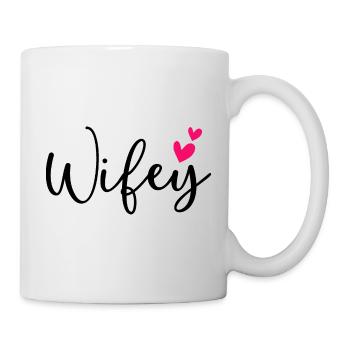Funny Wifey - Mug - white - Right