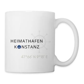Heimathafen Konstanz - Tasse - Weiß - Rechts
