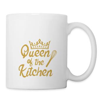 Queen Of The Kitchen, Kitchen Queen, Kitchen Quote - Mug - white - Right
