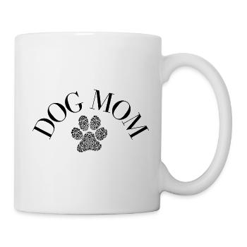 DOG MOM - Tasse - Weiß - Rechts