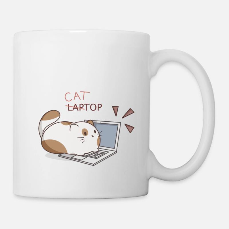 Cattop - Tasse - Weiß