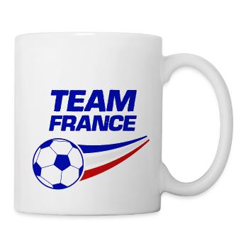 Equipe de France Football - Mug blanc - blanc - Droite