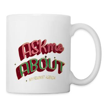 sayings gift idea hippy birthday present idea - Tasse - Weiß - Rechts