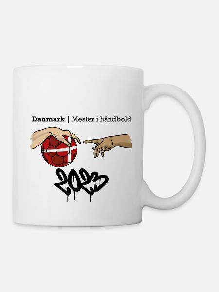 Handballmeister // Dänemark // 2023 - Tasse - Weiß