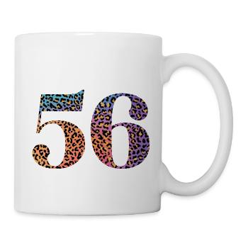 56th Birthday Leopard - Mug - white - Right