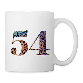 54th Birthday Leopard - Mug - white - Right