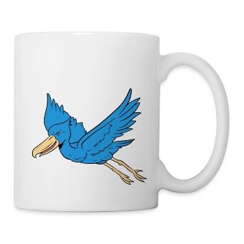 Shoebill Bird Ornithologist Forest I Gift - Mug - white - Right
