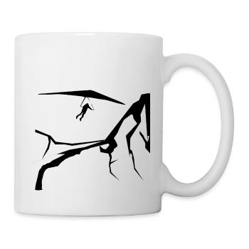 Montagne - Parapente - (11) - Mug blanc - blanc - Droite