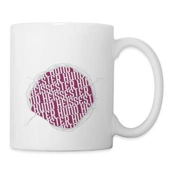 spruch cool dogge hundehalter hunderasse - Tasse - Weiß - Rechts