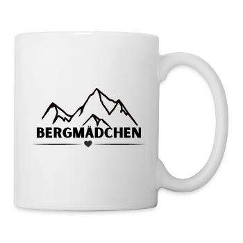 Bergmädchen - Tasse - Weiß - Rechts