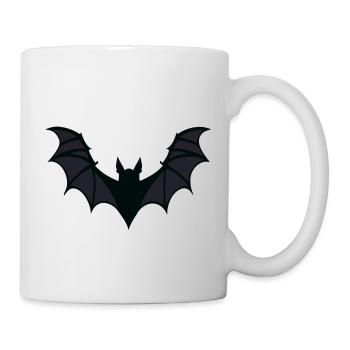 Ombres sombres : Chauve-souris majestueuse - Mug blanc - blanc - Droite