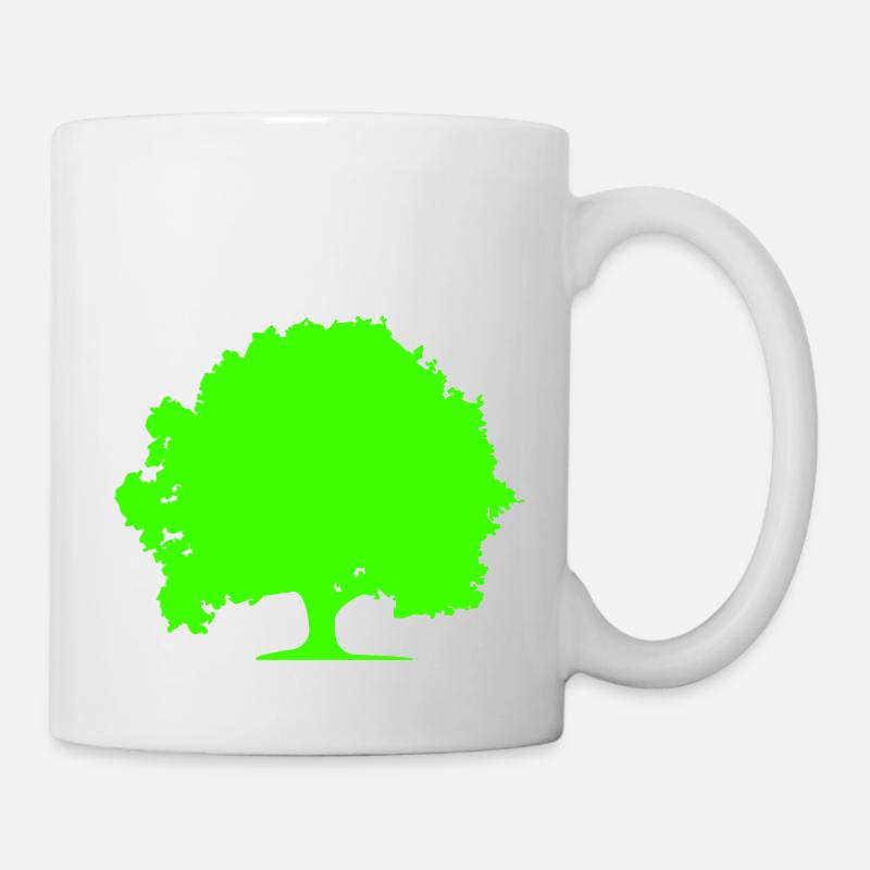 baum - Tasse - Weiß