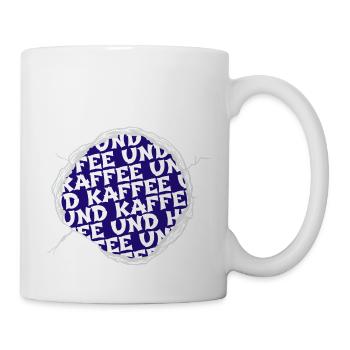 arbeitskollege windhund terrier frühstück boxer - Tasse - Weiß - Rechts