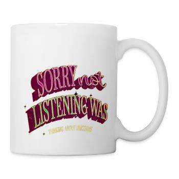 dragon hug unicorn unicorn love funny quote - Tasse - Weiß - Rechts