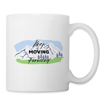 Continuez à aller de l’avant Avanzar H1 - Mug blanc - blanc - Droite