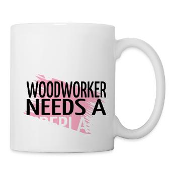 citation drôle bûcheron humour plombier amour - Mug blanc - blanc - Droite