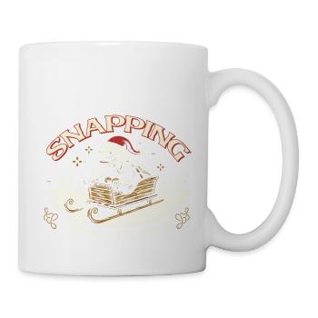 Snapping Turtle Santa Christmas - Mug - white - Right