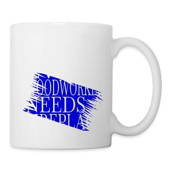 funny carpenter quotes - Tasse - Weiß - Rechts