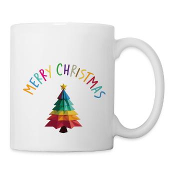 Frohe Weihnachten! - Tasse - Weiß - Rechts