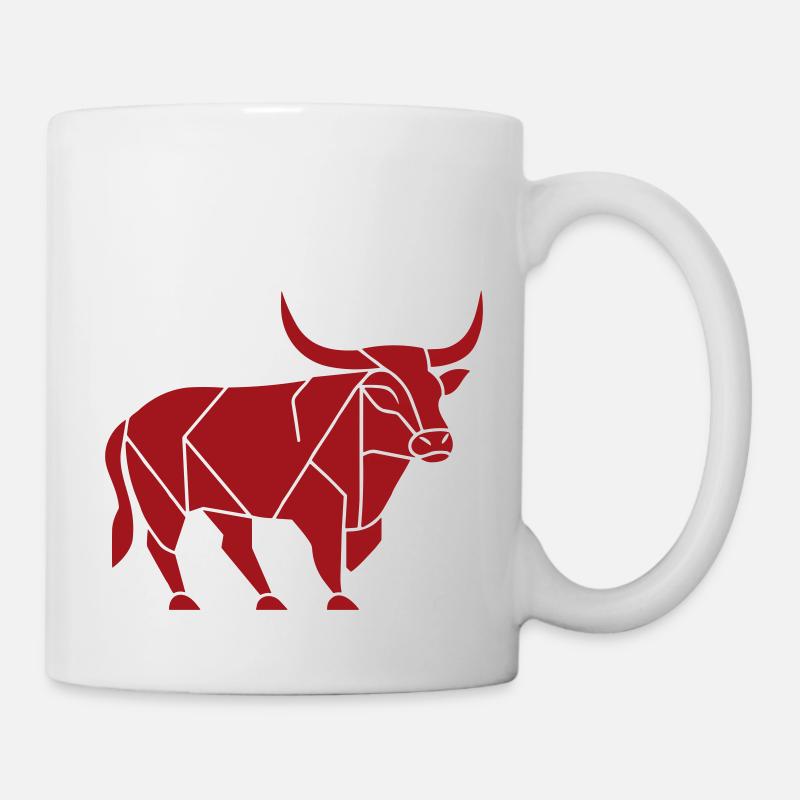 Courageous Bull - Mug - white