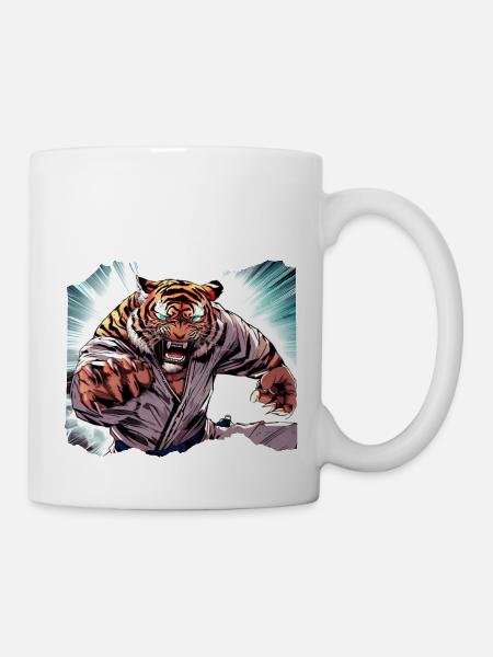Karaté Judo Japonais - Mug blanc - blanc