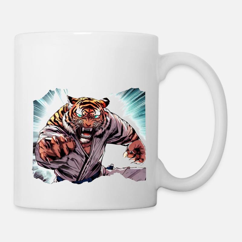 Karaté Judo Japonais - Mug blanc - blanc