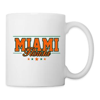 Miami - Mug blanc - blanc - Droite