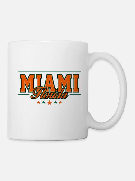 Miami - Tasse - Weiß