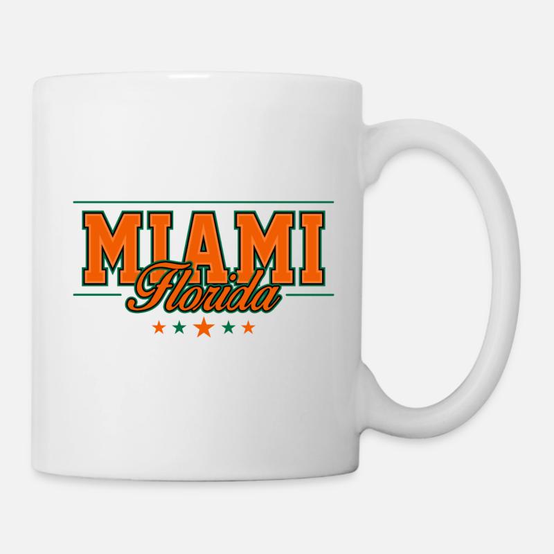 Miami - Mug blanc - blanc