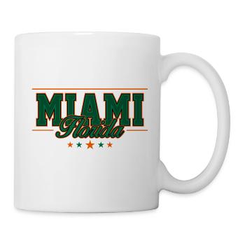 Miami - Mug blanc - blanc - Droite