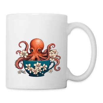 Funny Octopus - Mug - white - Right