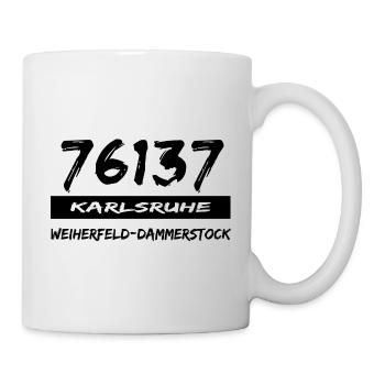 76137 Karlsruhe Weiherfeld Dammerstock - Tasse - Weiß - Rechts