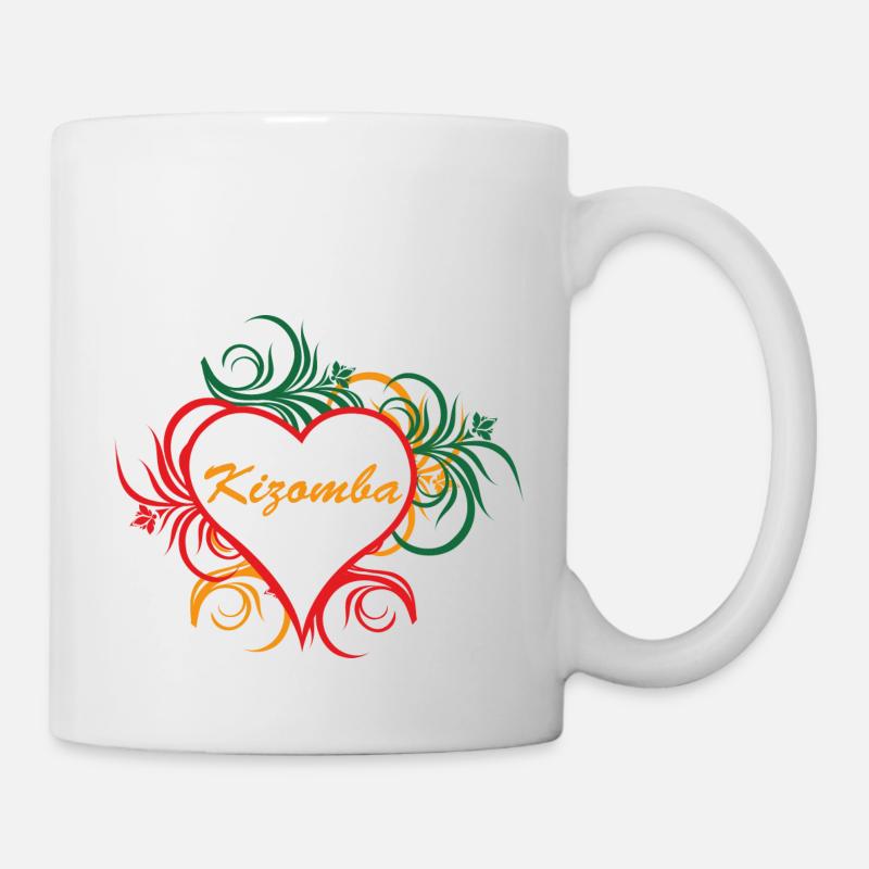 Kizomba dans l’âme - Mug blanc - blanc