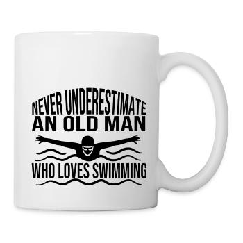 Club de natation Femme Nateuse Natation Natation - Mug blanc - blanc - Droite