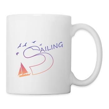 Sailing Segeln - Tasse - Weiß - Rechts