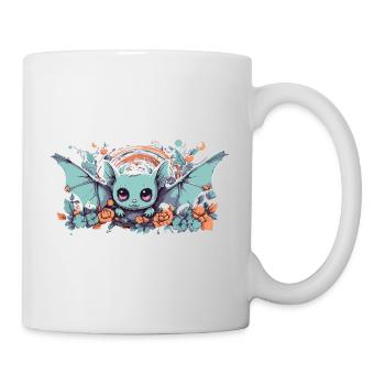 Chibi Ghul Fledermaus Kawaii Gothic Anime - Tasse - Weiß - Rechts