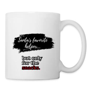 Santa's favorite helper... - Mug - white - Right