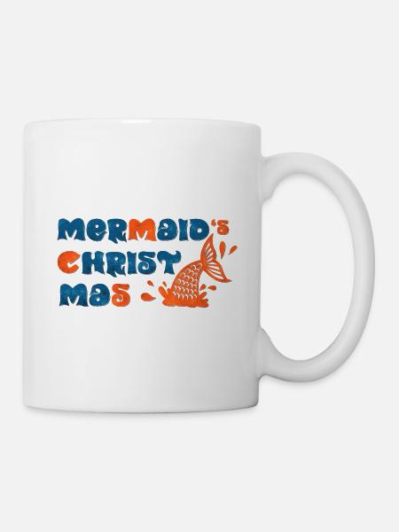 Mermaids Christmas - Mug - white