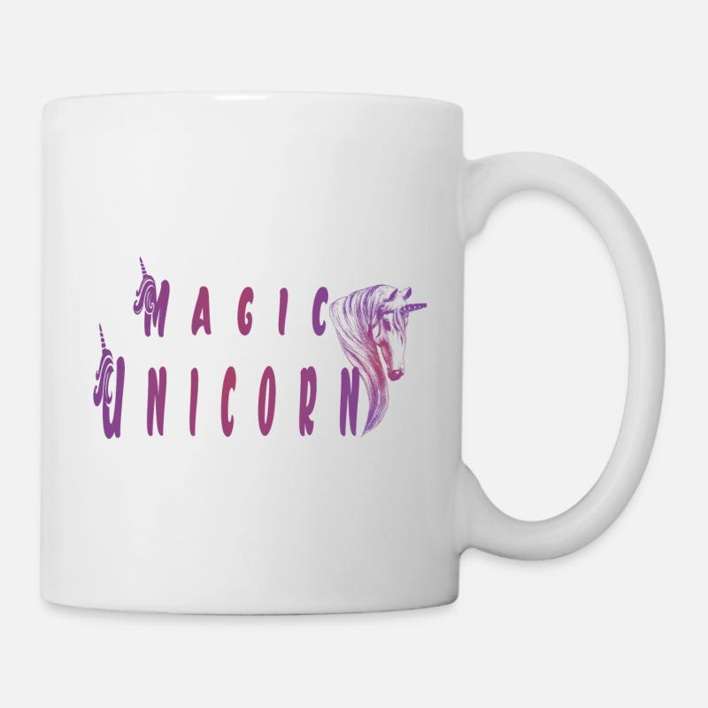magic unicorn - Mug blanc - blanc
