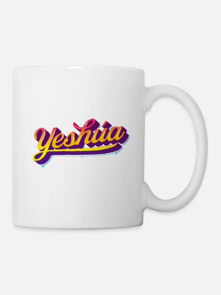 Yeshúa - Urban Lettering Style - Mug - white