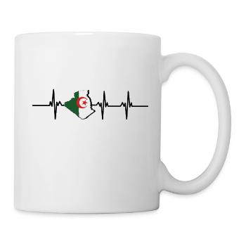 Heartbeat Algeria - Mug - white - Right