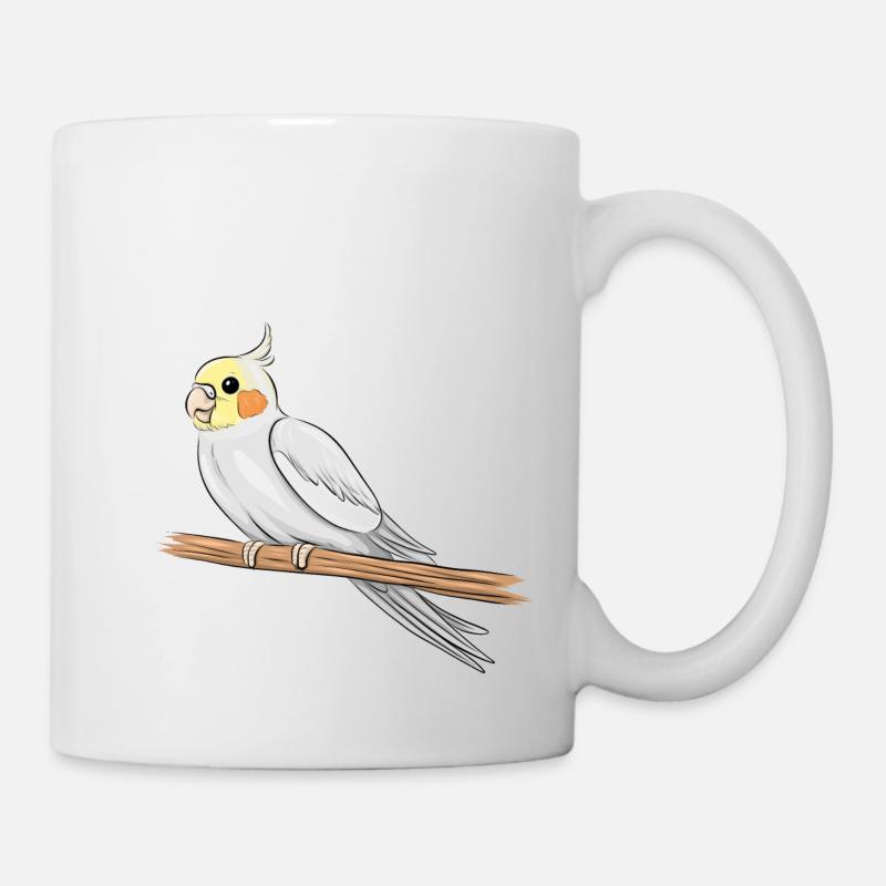 Calopsitte - Mug blanc - blanc