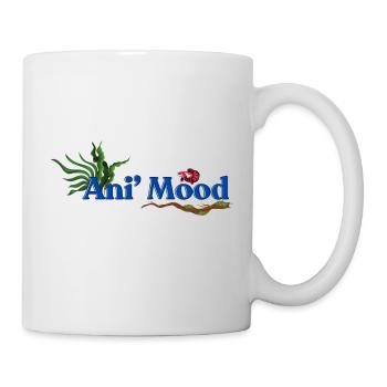 Ani' Mood Aqua - Mug blanc - blanc - Droite