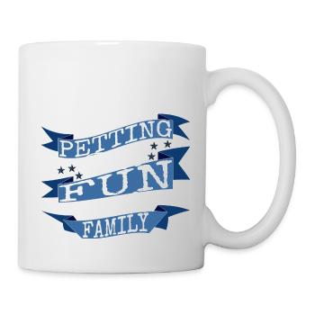 joke gift jokes bday rabbits gift idea statement - Tasse - Weiß - Rechts