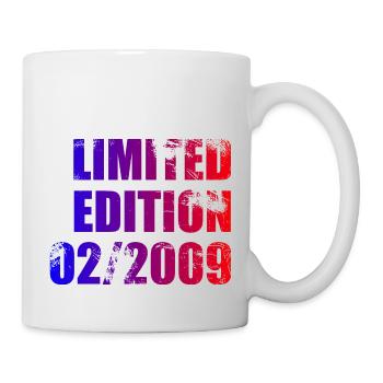 Édition Limitée 15ème Anniversaire 02/2009 - Mug blanc - blanc - Droite